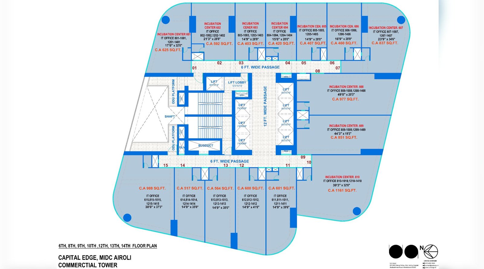 Jindal-Today-Capital-Edge-Typical-Floor-Plan